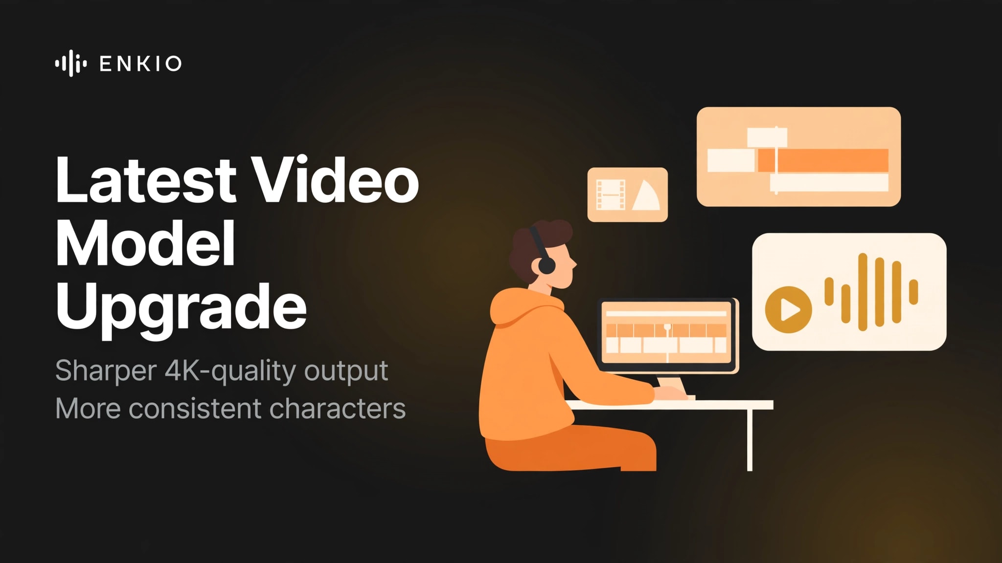 Enkio AI Music Video Generator:  Vidu 4 Latest Model Upgraded