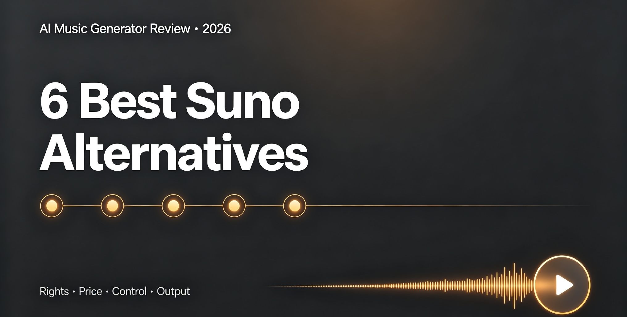 6 Best Suno AI Music Generator Alternatives in 2026