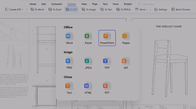 Convertir PDF
