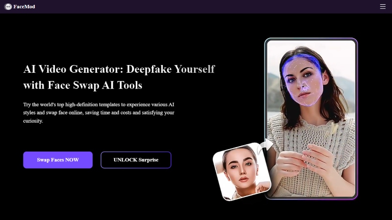 wondershare FaceHub ai face swap tool