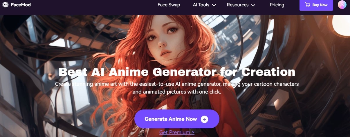 FaceHub ai anime generator