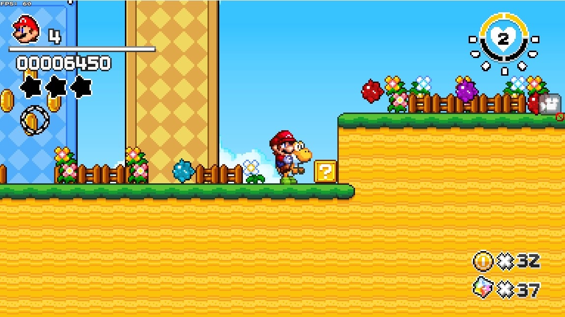 Super Mario 2D game