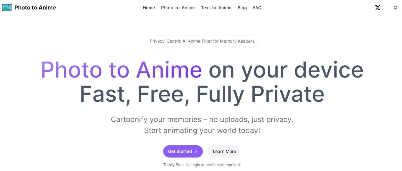 photo-to-anime converter