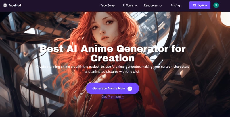 FaceHub ai anime generator