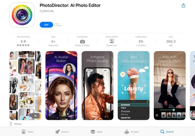PhotoDirector on App Store