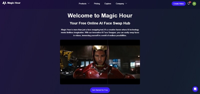magicHour ai free deepfake video maker online