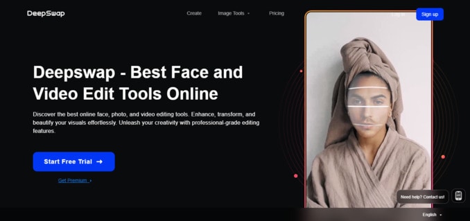 deepswap deepfake video maker online