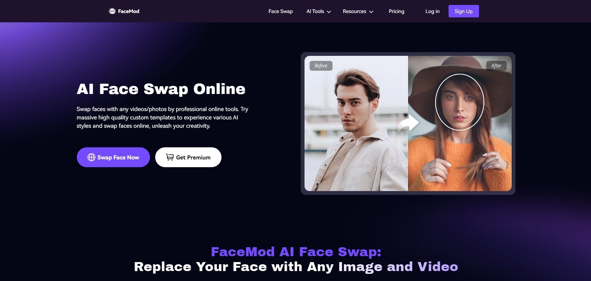 FaceHub face swap online