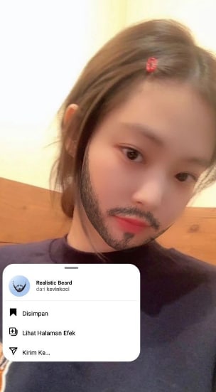 beard filter on instagram