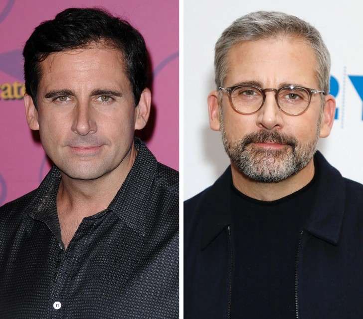 steve carel with beard