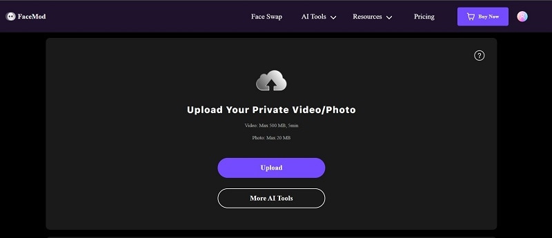 upload your source video