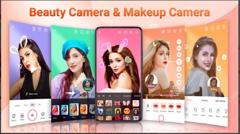 beauty plus camera and makeup camera