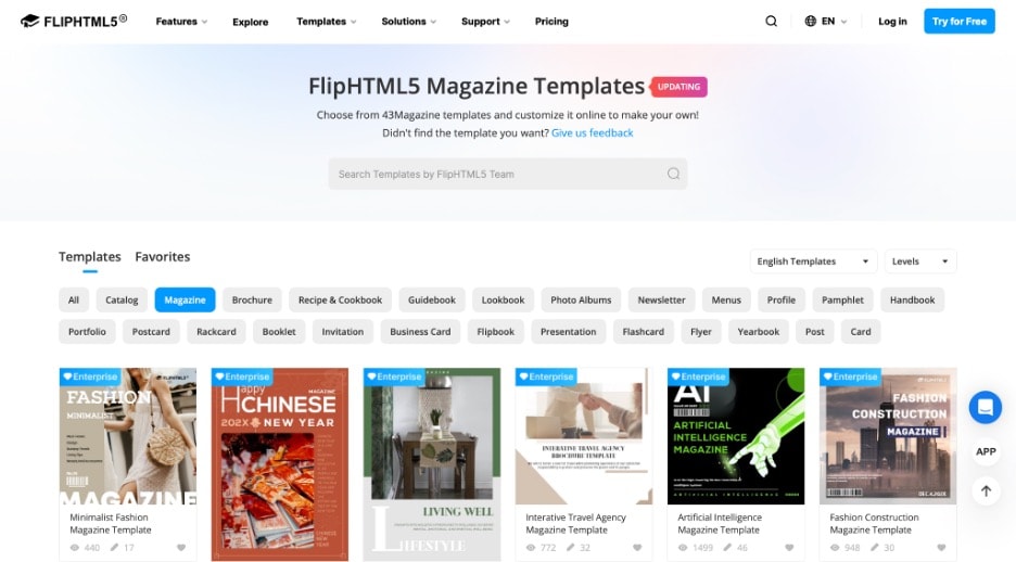 fliphtml5 digital magazine maker