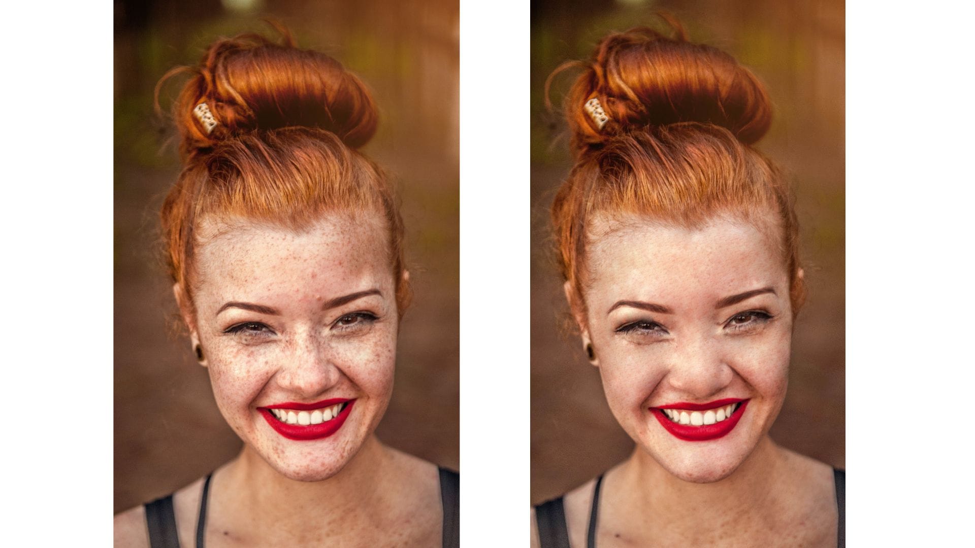 conceal blemishes with photoshop face editor