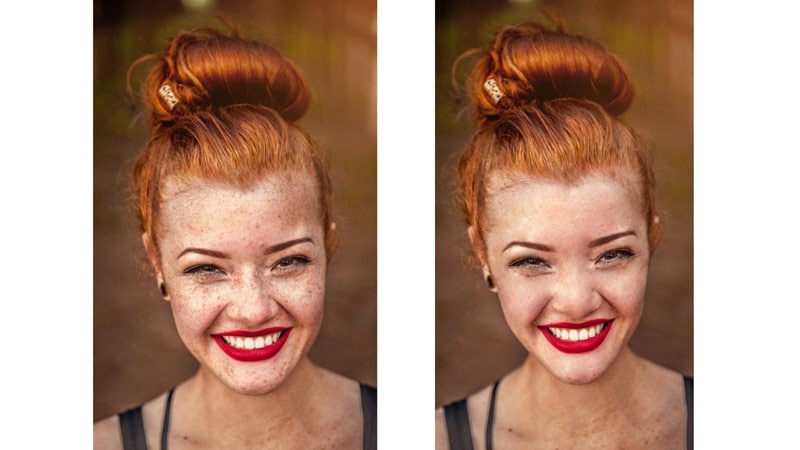 slim the face with photoshop face editor