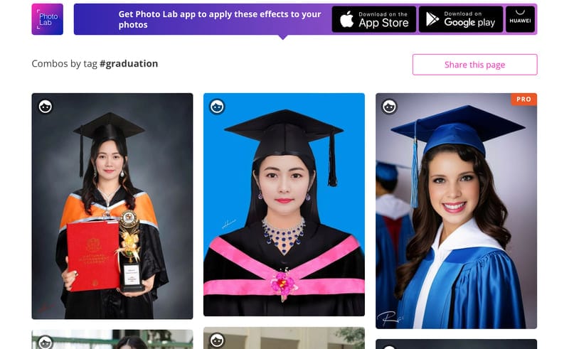 graduation photo editor online free