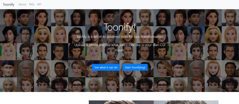toonify ai caricature maker from photo