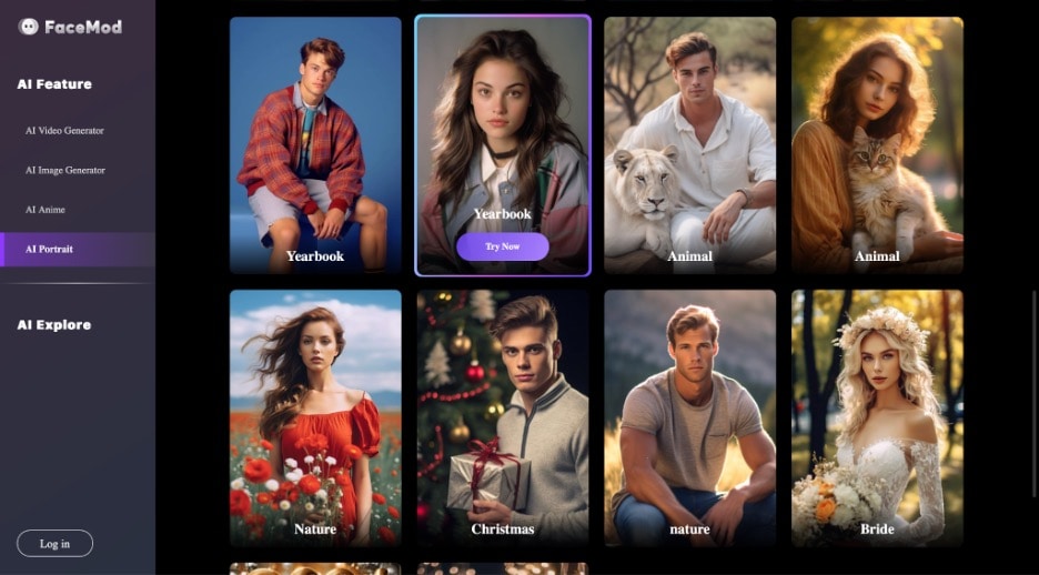 FaceHub ai portrait selection for yearbook