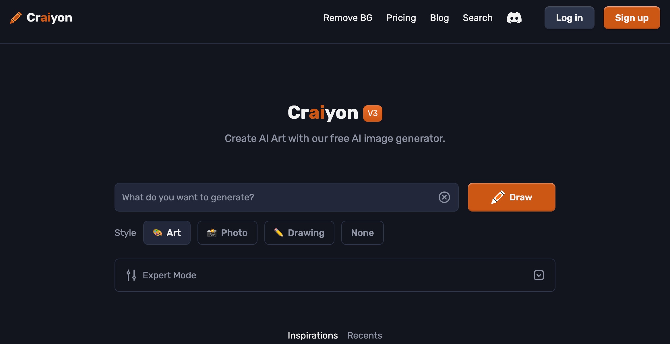 craiyon is a free ai image generato