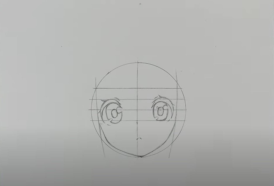 how to draw anime eyes of your character