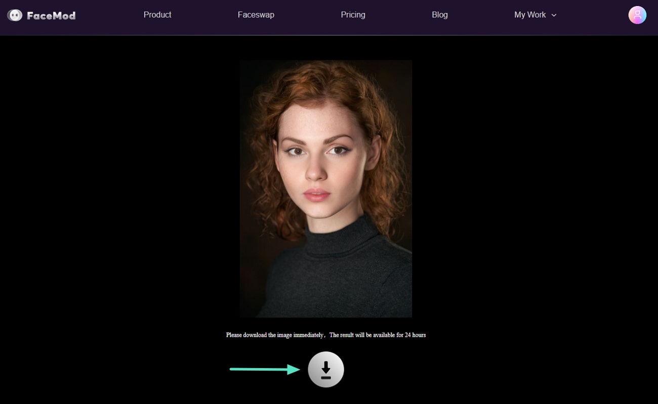 download the ai face swap portrait