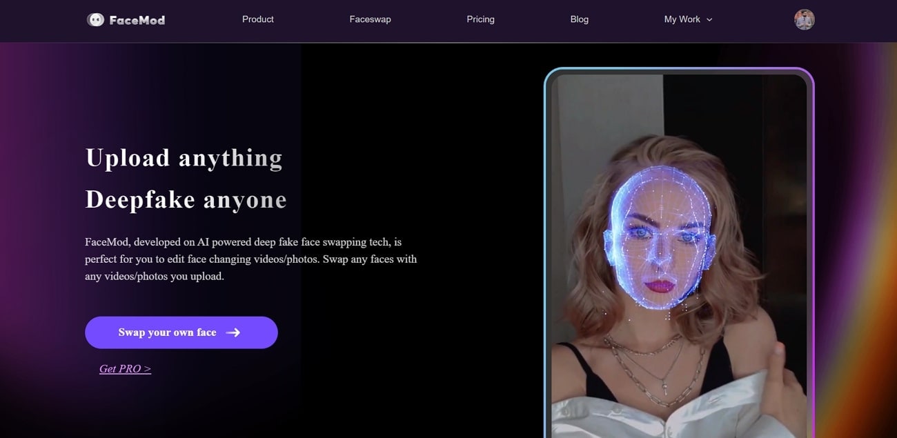 wondershare FaceHub face swapping tool