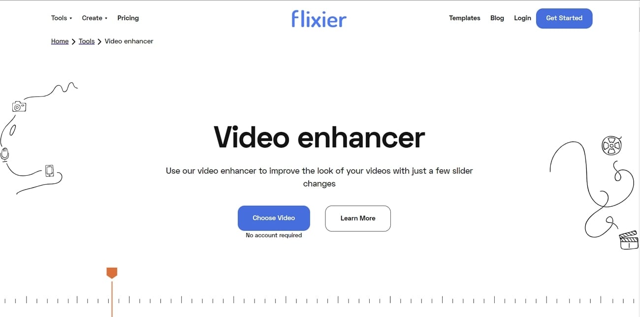 flixier video upscaler