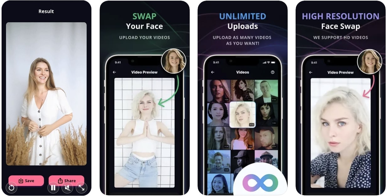 face swap video by deepfake