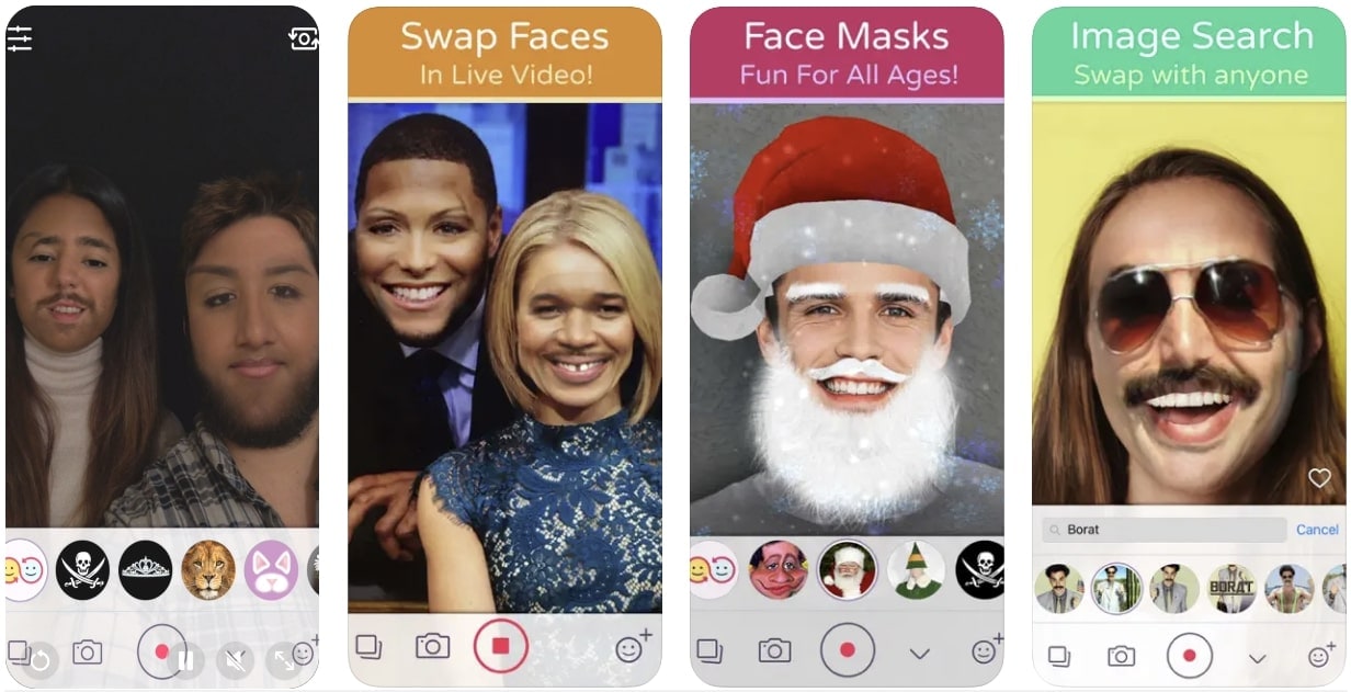 face swap live mobile