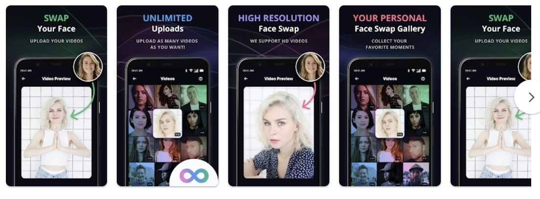 deepfaker face swap app