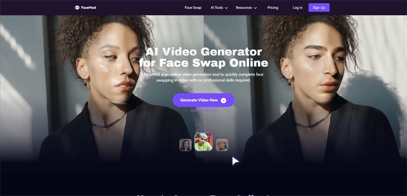 open ai video generator FaceHub