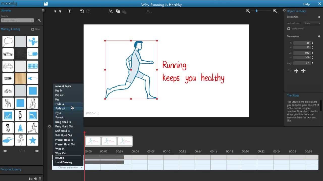 online animation presentation maker