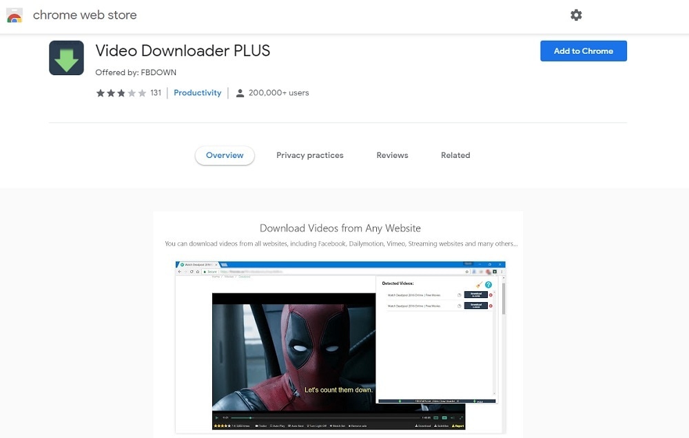 video downloader plus