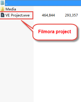 filmora project