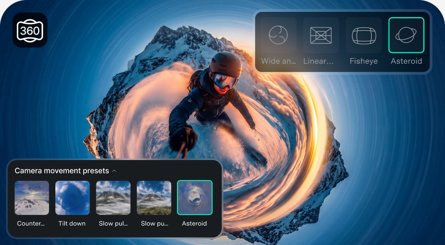 360° Video Reframing