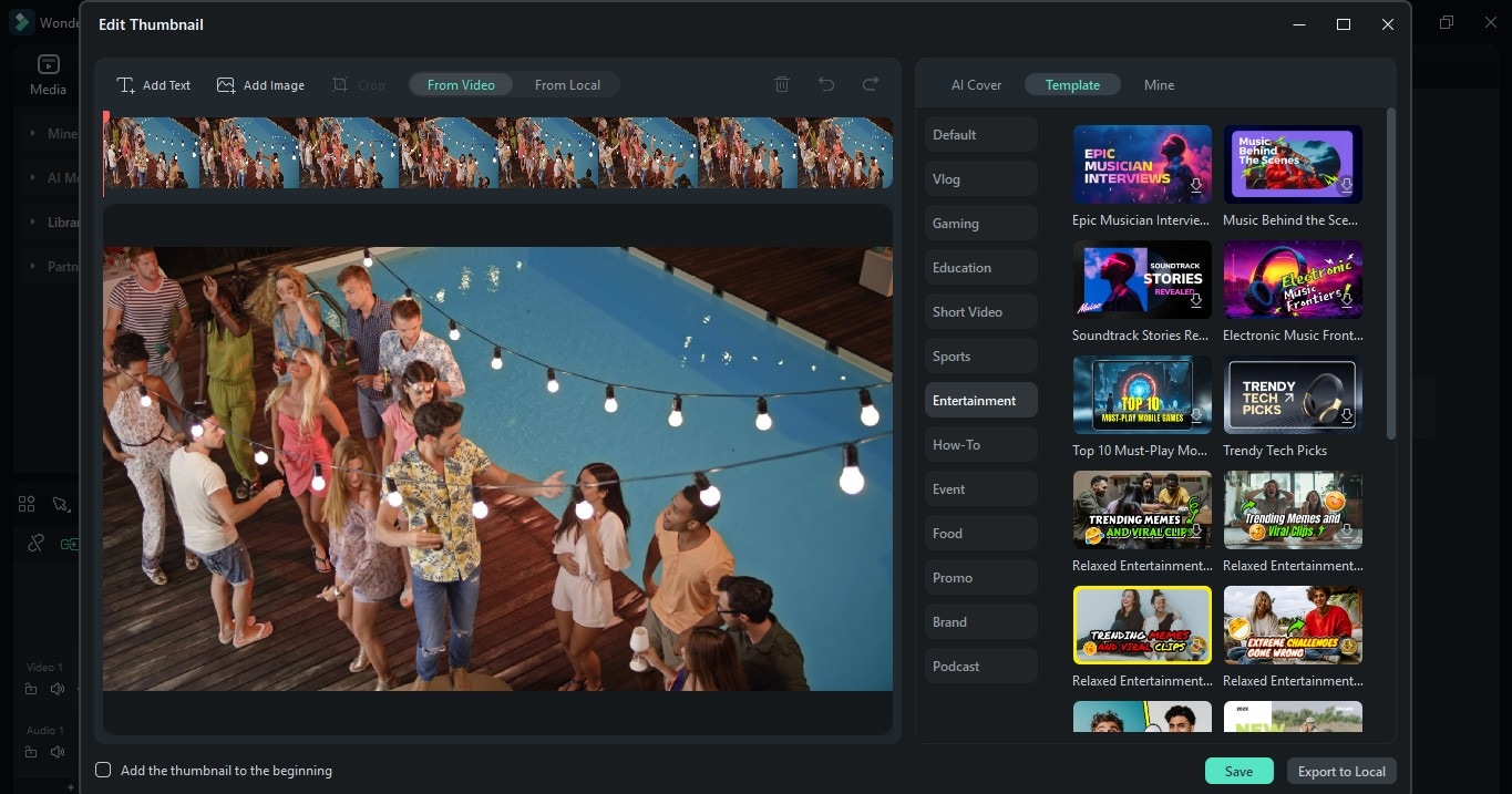 filmora ai thumbnail creator