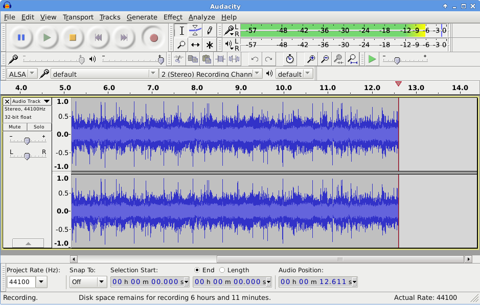 audio program like audacity