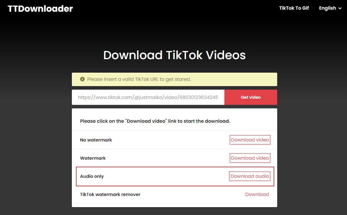 how to download tiktok video in mp3 format on iphone mac