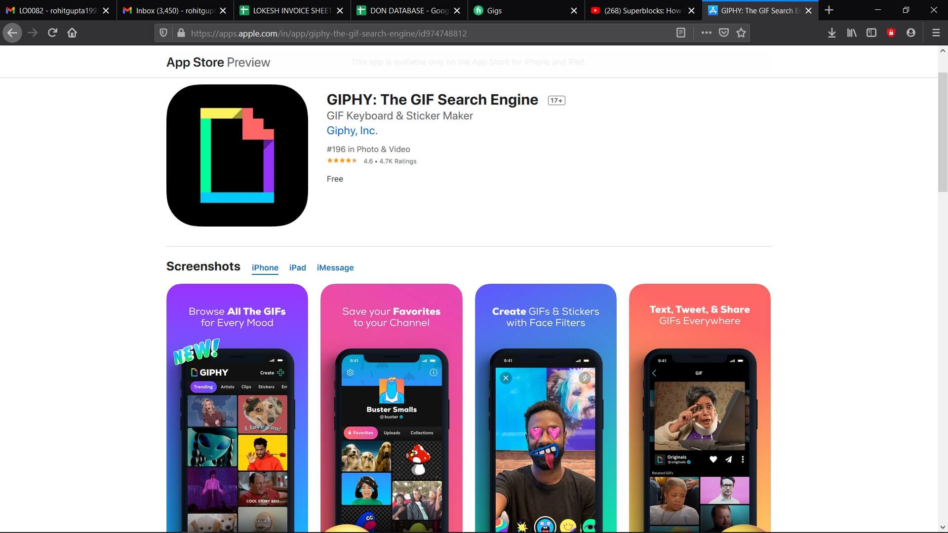 GIPHY APPSTORE