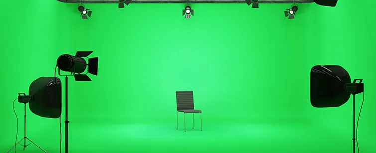 gleiche Lichter für Greenscreen