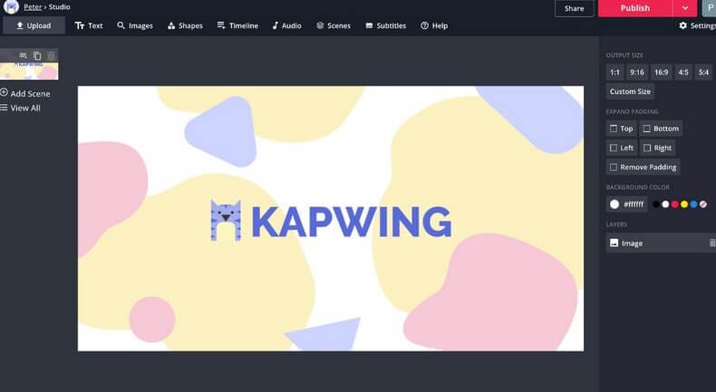 TikTok Videobearbeitungs-App - Kapwin