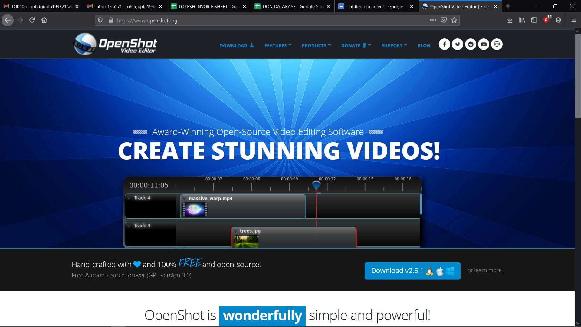 kostenlose tiktok video editor für windows, mac und linux - openshot