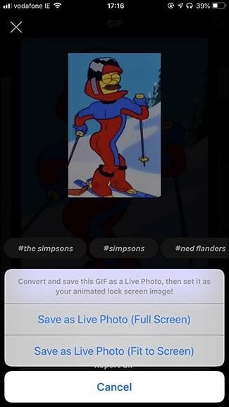 GIF-LOCK, Android App Full of Animated GIFs For Your Lock Screen