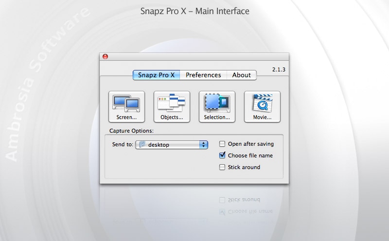 how to screen capture on mac with Snapz