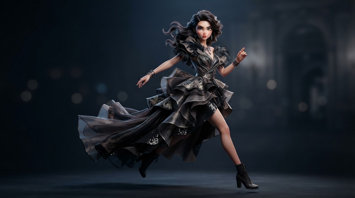 Stylized 3d portrait generation with AI