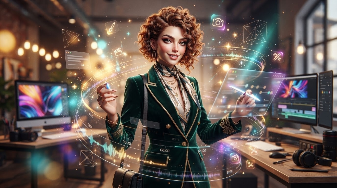 Advanced 3d fashion prompt editing in Filmora