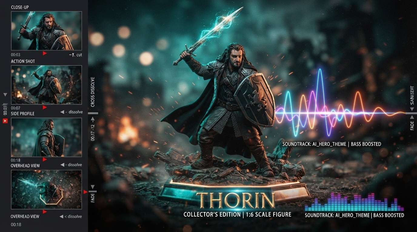 Animate your AI action figure with Filmora