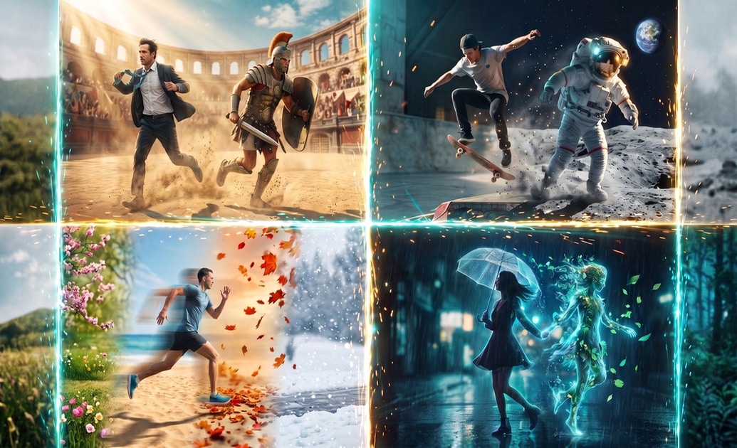 Explore creative possibilities with AI action transformation prompts
