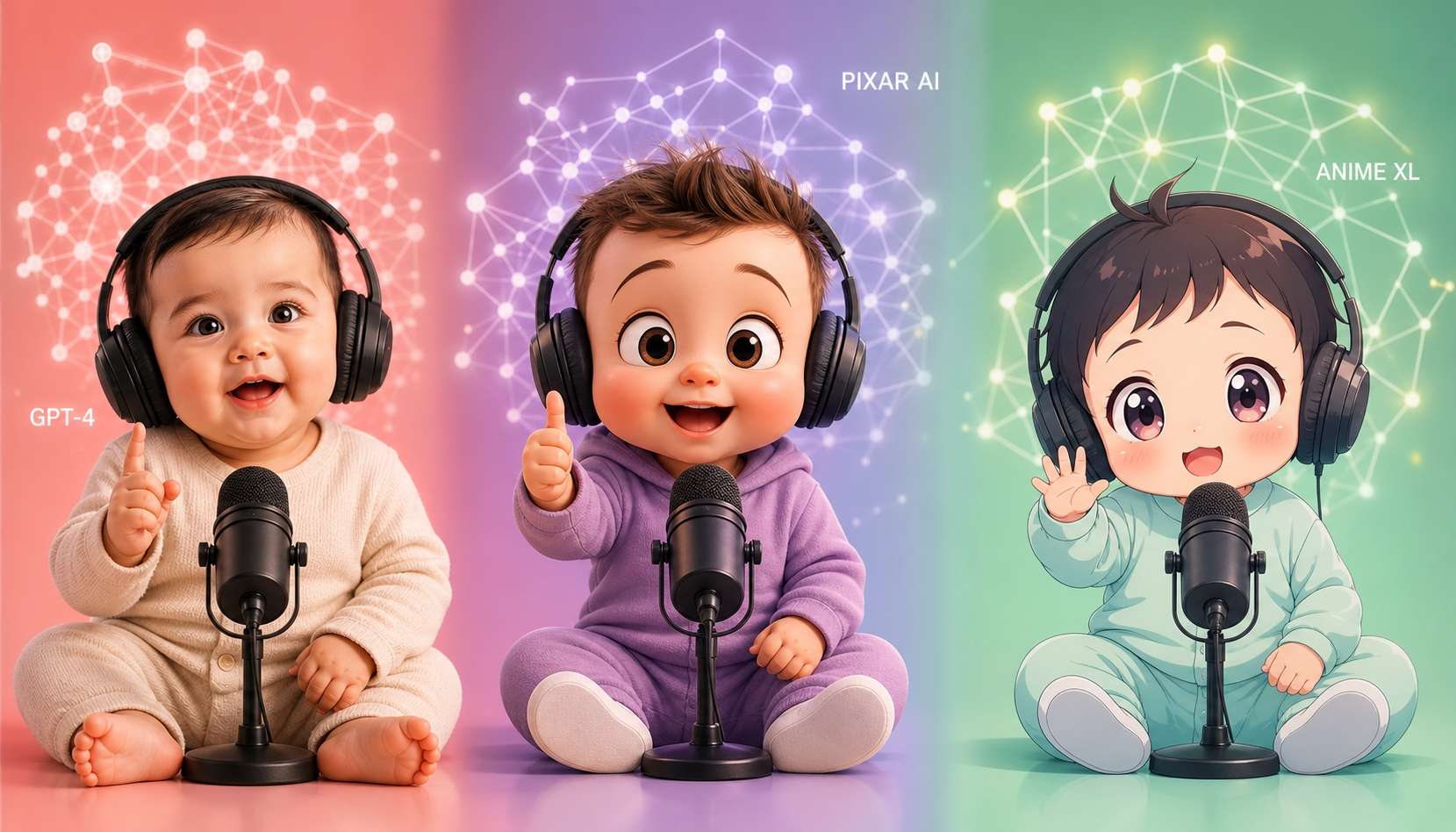 Advanced AI talking baby models