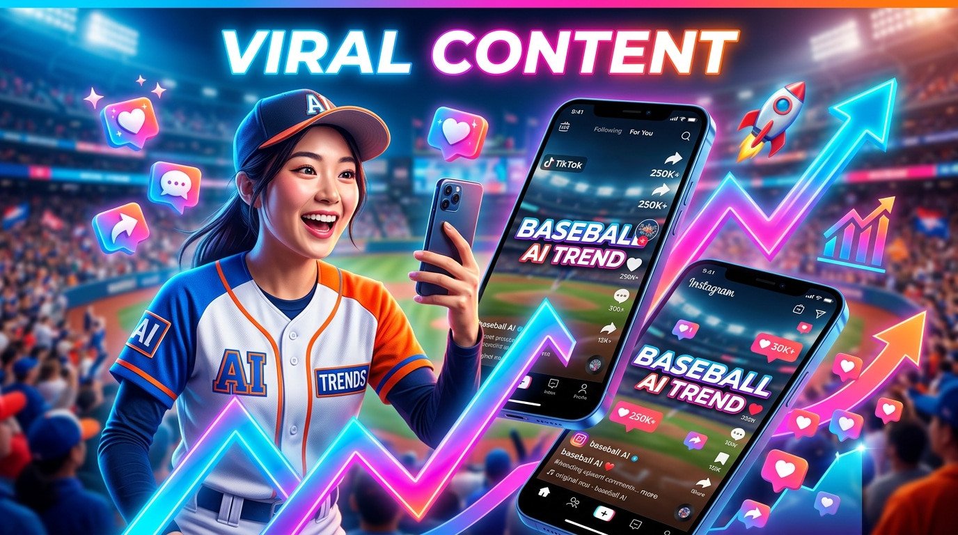 Go viral with the ai baseball trend prompt